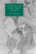 Cover: Aestheticism and Sexual Parody 1840-1940 - Cambridge University Press