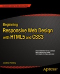 Cover: Beginning Responsive Web Design with HTML5 and CSS3 - APress