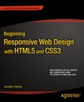 Cover: Beginning Responsive Web Design with HTML5 and CSS3 - APress