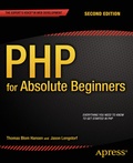 Cover: PHP for Absolute Beginners - Apress