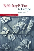 Cover: Epistolary Fiction in Europe, 1500-1850 - Cambridge University Press