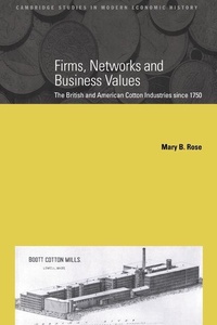 Enlarge image Cover: Firms, Networks and Business Values - Cambridge University Press