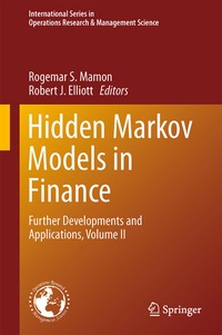 Enlarge image Cover: Hidden Markov Models in Finance - Springer