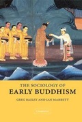 Cover: The Sociology of Early Buddhism - Cambridge University Press