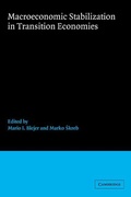 Cover: Macroeconomic Stabilization in Transition Economies - Cambridge University Press