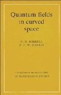 Cover: Quantum Fields in Curved Space - Cambridge University Press