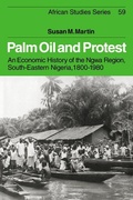 Cover: Palm Oil and Protest - Cambridge University Press