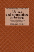 Cover: Unions and Communities under Siege - Cambridge University Press