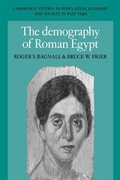 Cover: The Demography of Roman Egypt - Cambridge University Press