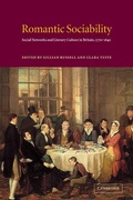 Cover: Romantic Sociability - Cambridge University Press
