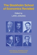 Cover: The Stockholm School of Economics Revisited - Cambridge University Press