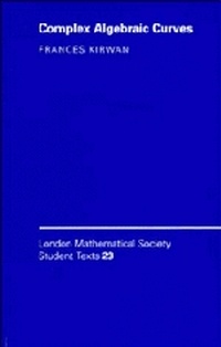 Abbildung von: Complex Algebraic Curves - Cambridge University Press