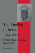 Cover: The English in Rome, 1362-1420 - Cambridge University Press