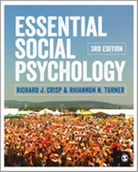 Enlarge image Cover: Essential Social Psychology - SAGE Publications Ltd