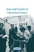 Cover: Jews and Gender in Liberation France - Cambridge University Press