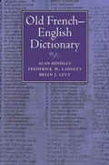 Cover: Old French-English Dictionary - Cambridge University Press