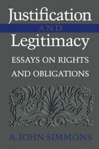 Enlarge image Cover: Justification and Legitimacy - Cambridge University Press