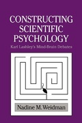 Cover: Constructing Scientific Psychology - Cambridge University Press