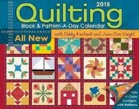 Enlarge image Cover: Quilting Block and Pattern-a-Day 2015 Calendar - Andrews McMeel Publishing