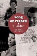 Cover: Song on Record: Volume 1, Lieder - Cambridge University Press