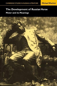 Enlarge image Cover: The Development of Russian Verse - Cambridge University Press