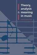 Cover: Theory, Analysis and Meaning in Music - Cambridge University Press