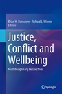 Cover: Justice, Conflict and Wellbeing - Springer