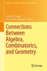 Abbildung von: Connections Between Algebra, Combinatorics, and Geometry - Springer