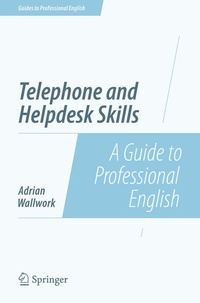 Enlarge image Cover: Telephone and Helpdesk Skills - Springer