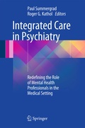 Cover: Integrated Care in Psychiatry - Springer