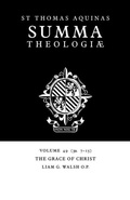 Cover: Summa Theologiae: Volume 49, The Grace of Christ - Cambridge University Press