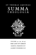 Cover: Summa Theologiae: Volume 53, The Life of Christ - Cambridge University Press