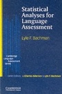 Cover: Statistical Analyses for Language Assessment Book - Cambridge University Press