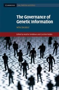 Cover: The Governance of Genetic Information - Cambridge University Press