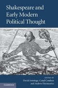 Cover: Shakespeare and Early Modern Political Thought - Cambridge University Press