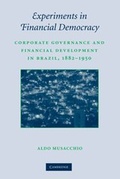 Cover: Experiments in Financial Democracy - Cambridge University Press