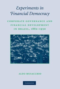 Enlarge image Cover: Experiments in Financial Democracy - Cambridge University Press