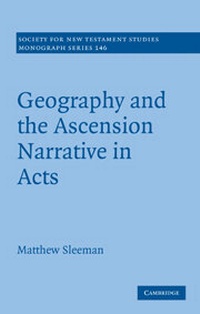 Abbildung von: Geography and the Ascension Narrative in Acts - Cambridge University Press
