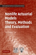 Cover: Nonlife Actuarial Models - Cambridge University Press