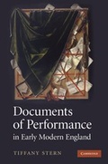 Cover: Documents of Performance in Early Modern England - Cambridge University Press