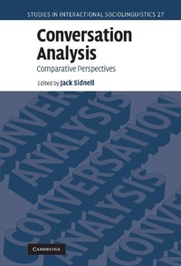 Enlarge image Cover: Conversation Analysis - Cambridge University Press