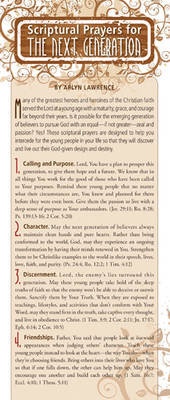 Enlarge image Cover: Scriptural Prayers for the Next Generation (pack of 50) - NavPress Publishing Group