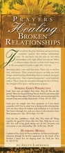 Cover: Prayers for Healing Broken Relationships - NavPress Publishing Group
