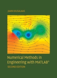 Enlarge image Cover: Numerical Methods in Engineering with MATLAB (R) - Cambridge University Press
