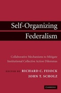 Cover: Self-Organizing Federalism - Cambridge University Press