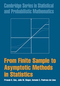 Enlarge image Cover: From Finite Sample to Asymptotic Methods in Statistics - Cambridge University Press