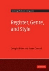 Abbildung von: Register, Genre, and Style - Cambridge University Press