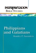 Cover: Philippians and Galatians - Westminster John Knox Press