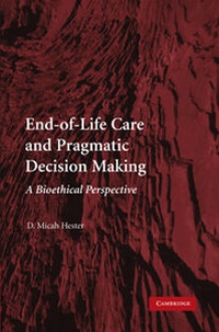 Abbildung von: End-of-Life Care and Pragmatic Decision Making - Cambridge University Press