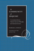Cover: Community of Inquiry - The Kent State University Press